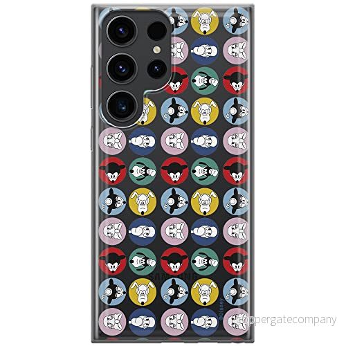 ERT GROUP mobiltelefonfodral för Samsung S23 ULTRA originalt och officiellt licensierat Disney mönster Mickey & Friends 002 optimalt anpassad till formen på mobiltelefonen, gedeeltelijk transparant 5905511462376