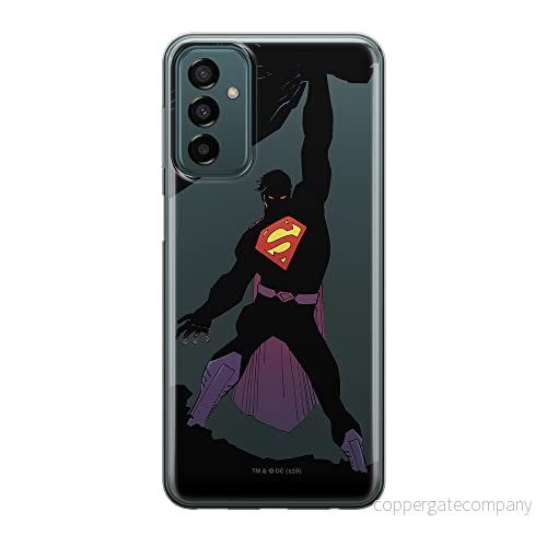 ERT GROUP mobiltelefonfodral för Samsung M13 4G/M23 5G/F23 originalt och officiellt licensierat DC mönster Superman 008 optimalt anpassad till formen på mobiltelefonen, gedeeltelijk transparant 5905511377526