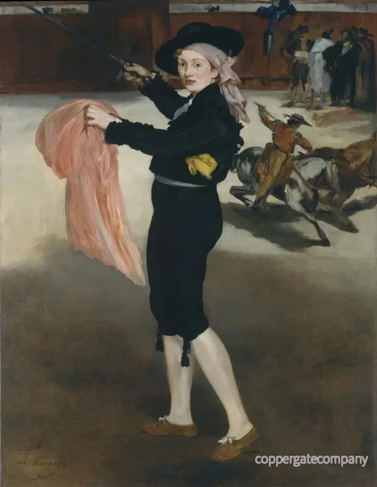 Målning Mademoiselle V i Espada-kostym – Édouard Manet | Konsttryck - Bild 2