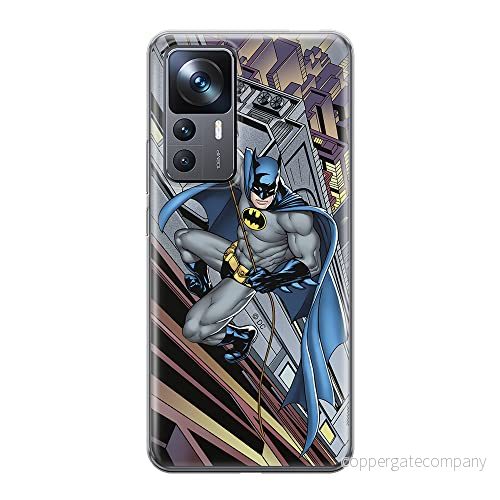 ERT GROUP mobiltelefonfodral för Xiaomi 12T/12T pro/K50 Ultra originalt och officiellt licensierat DC mönster Batman 006 optimalt anpassad till formen på mobiltelefonen, fodral tillverkad av TPU plast 5905511570293