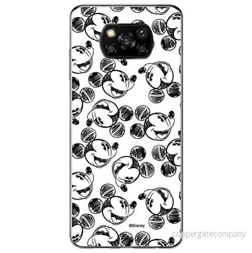 ERT GROUP mobiltelefonfodral för Xiaomi POCOPHONE X3 originalt och officiellt licensierat Disney mönster Mickey 025 optimalt anpassad till formen på mobiltelefonen, fodral tillverkad av TPU plast 5903537121680