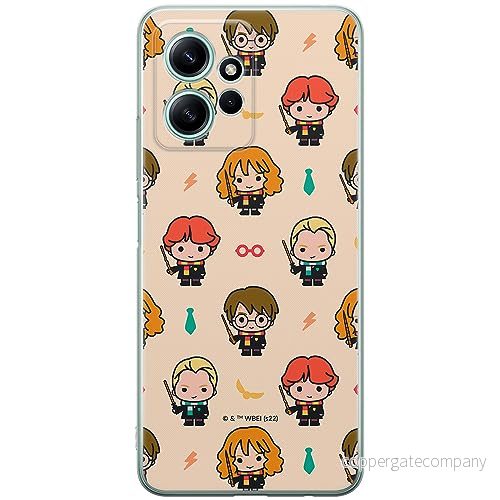 ERT GROUP mobiltelefonfodral för Xiaomi REDMI NOTE 12 4G originalt och officiellt licensierat Harry Potter mönster 245 optimalt anpassad till formen på mobiltelefonen, fodral tillverkad av TPU plast 5905511948559