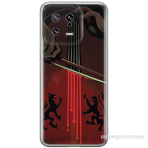 ERT GROUP mobiltelefonfodral för Xiaomi 13 originalt och officiellt licensierat Game of Thrones mönster 005 optimalt anpassad till formen på mobiltelefonen, fodral tillverkad av TPU plast 5905511914981