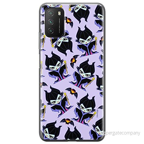 ERT GROUP mobiltelefonfodral för Xiaomi REDMI 9T/ POCO M3 originalt och officiellt licensierat Disney mönster Maleficent 004 anpassad till formen på mobiltelefonen, fodral tillverkad av TPU plast 5905131487513