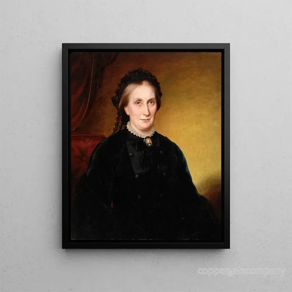 Målning Mme Frances J. Hadden - Ambrose Fortune | Konsttryck