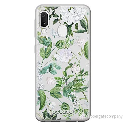ERT GROUP mobiltelefonfodral för Samsung A20e originalt och officiellt licensierat Babaco mönster Flowers 034 optimalt anpassad till formen på mobiltelefonen, gedeeltelijk transparant 5905131291905