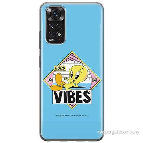 ERT GROUP mobiltelefonfodral för Xiaomi REDMI NOTE 11 4G/ 11S 4G originalt och officiellt licensierat Looney Tunes mönster Tweety 013, fodral tillverkad av TPU plast 5905795094751