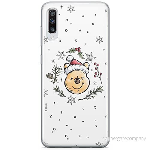 ERT GROUP mobiltelefonfodral för Samsung A70 originalt och officiellt licensierat Disney mönster Winnie the Pooh and friends 025 anpassad till formen på mobiltelefonen, fodral tillverkad av TPU plast 5903537389318