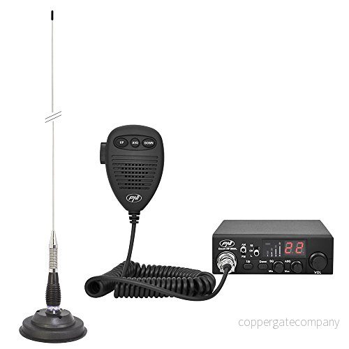 CB radioutrustning Kit PNI escort HP 8000L ASQ + antenn ML100, Cigarettändarkontakt ingår 5949066510816
