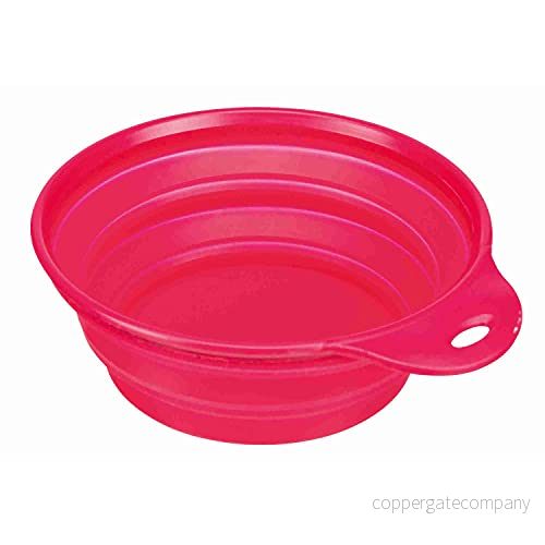 Trixie Travel bowl silicone solid rim 0.5 l/ø 14 cm Assorted 4011905250175