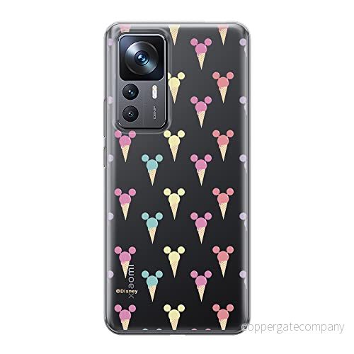ERT GROUP mobiltelefonfodral för Xiaomi 12T/12T pro/K50 Ultra originalt och officiellt licensierat Disney mönster Mickey 002 optimalt anpassad till formen på mobiltelefonen, gedeeltelijk transparant 5905511576929