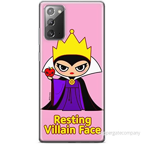 ERT GROUP mobiltelefonfodral för Samsung GALAXY NOTE 20 originalt och officiellt licensierat Disney mönster The Evil Queen 002 anpassad till formen på mobiltelefonen, fodral tillverkad av TPU plast 5905131472182