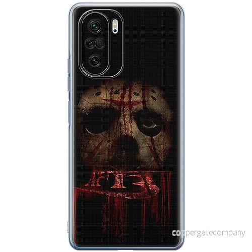 ERT GROUP mobiltelefonfodral för Xiaomi MI 11i/ REDMI K40/K40 PRO/POCO F3/ F3 PRO originalt och officiellt licensierat Horror mönster Friday the 13th 013, fodral tillverkad av TPU plast 5905511111465