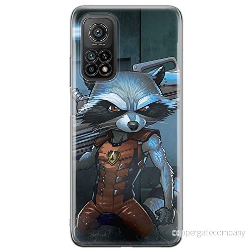 ERT GROUP mobiltelefonfodral för Xiaomi Redmi Note 11T 5G/11S 5G/POCO M4 Pro 5G originalt och officiellt licensierat Marvel mönster Rocket 001, fodral tillverkad av TPU plast 5904805640568