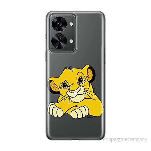 ERT GROUP mobiltelefonfodral för Oneplus NORD 2T 5G originalt och officiellt licensierat Disney mönster Simba & Friends 009 optimalt anpassad till formen på mobiltelefonen, gedeeltelijk transparant 5905511274061