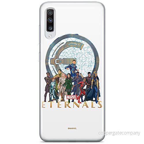 ERT GROUP mobiltelefonfodral för Samsung A70 originalt och officiellt licensierat Marvel mönster Eternals 006 optimalt anpassad till formen på mobiltelefonen, fodral tillverkad av TPU plast 5904805109171