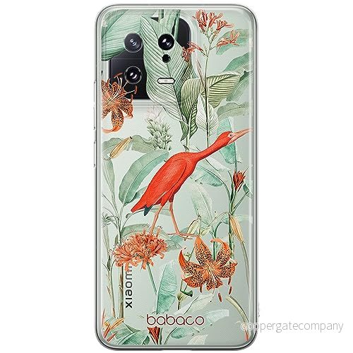 ERT GROUP mobiltelefonfodral för Xiaomi 13 originalt och officiellt licensierat Babaco mönster Flowers 049 optimalt anpassad till formen på mobiltelefonen, gedeeltelijk transparant 5905511907303