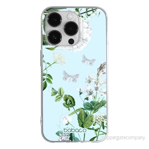 ERT GROUP mobiltelefonfodral för Apple Iphone 14 PRO originalt och officiellt licensierat Babaco mönster Flowers 030 optimalt anpassad till formen på mobiltelefonen, fodral tillverkad av TPU plast 5905131919373