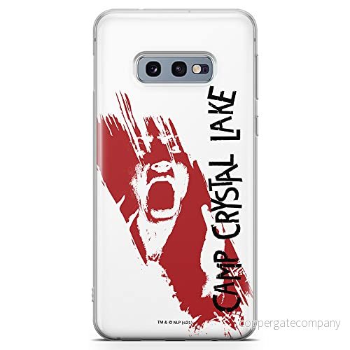 ERT GROUP mobiltelefonfodral för Samsung S10e originalt och officiellt licensierat Horror mönster Friday the 13th 010 optimalt anpassad till formen på mobiltelefonen, fodral tillverkad av TPU plast 5905511102630