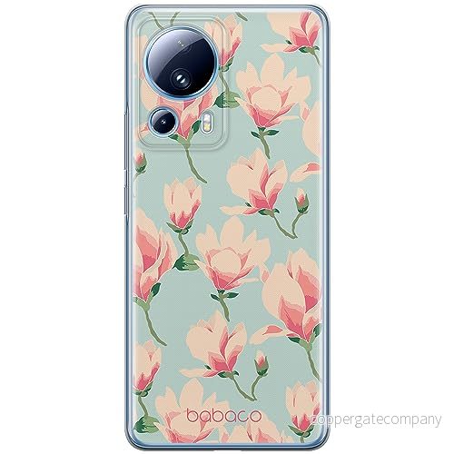 ERT GROUP mobiltelefonfodral för Xiaomi 13 LITE/CIVI 2 originalt och officiellt licensierat Babaco mönster Flowers 016 optimalt anpassad till formen på mobiltelefonen, fodral tillverkad av TPU plast 5905511922832