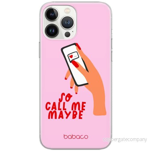 ERT GROUP mobiltelefonfodral för Apple Iphone 7 PLUS/ 8 PLUS originalt och officiellt licensierat Babaco mönster Call me maybe 001, fodral tillverkad av TPU plast 5904805034053