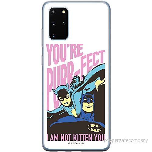 ERT GROUP mobiltelefonfodral för Samsung S20 PLUS / S11 originalt och officiellt licensierat DC mönster Batman 067 optimalt anpassad till formen på mobiltelefonen, fodral tillverkad av TPU plast 5905131519702