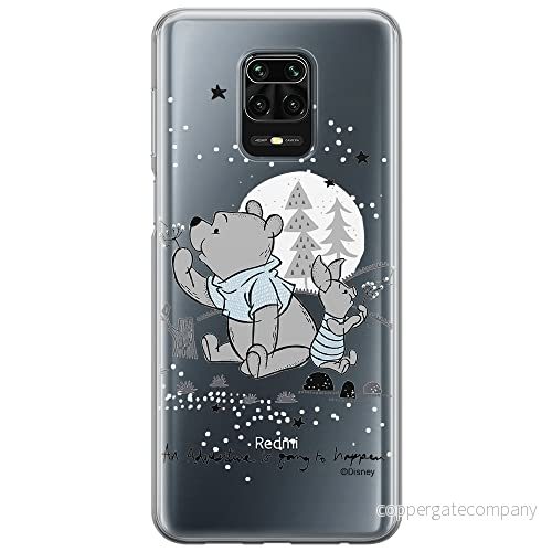 ERT GROUP mobiltelefonfodral för Xiaomi REDMI NOTE 9 PRO/ 9S originalt och officiellt licensierat Disney mönster Winnie the Pooh and friends 008, gedeeltelijk transparant 5903932098075