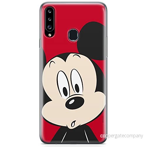 ERT GROUP mobiltelefonfodral för Samsung A20S originalt och officiellt licensierat Disney mönster Mickey 019 optimalt anpassad till formen på mobiltelefonen, fodral tillverkad av TPU plast 5904805435690