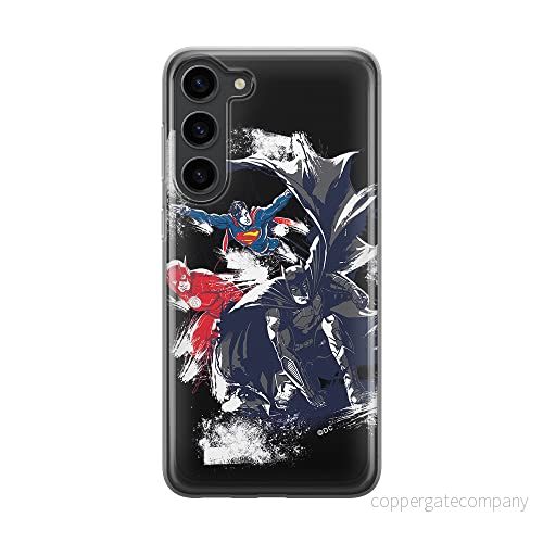 ERT GROUP mobiltelefonfodral för Samsung S23 originalt och officiellt licensierat DC mönster Justice League 002 optimalt anpassad till formen på mobiltelefonen, fodral tillverkad av TPU plast 5905511433987