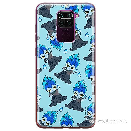 ERT GROUP mobiltelefonfodral för Xiaomi REDMI NOTE 9 originalt och officiellt licensierat Disney mönster Hades 002 optimalt anpassad till formen på mobiltelefonen, fodral tillverkad av TPU plast 5905131422293