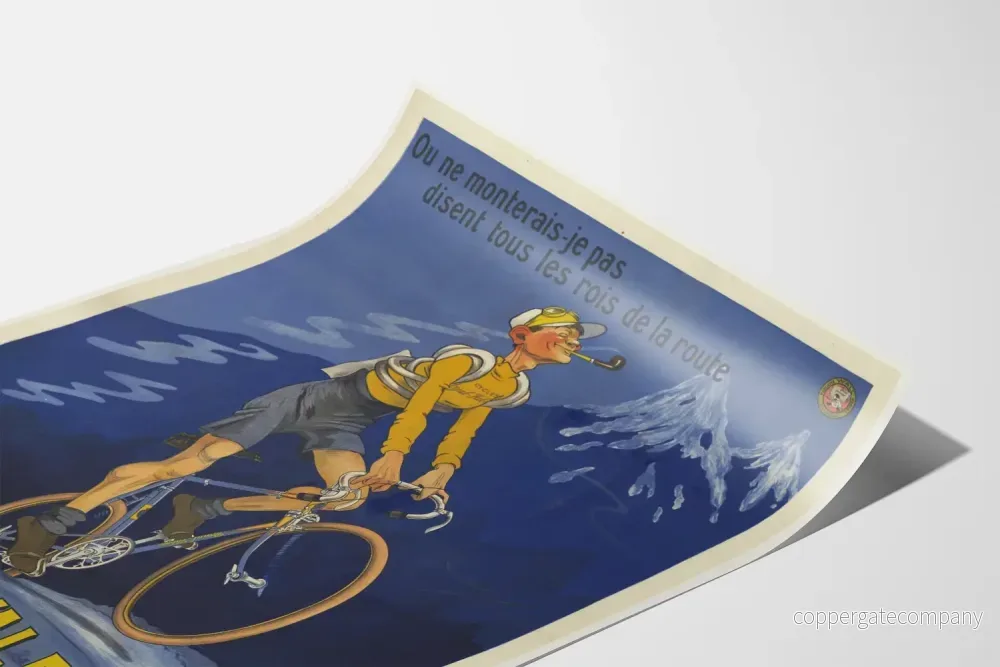Vintageposter Bicyclette Royal-Fabric - Bild 3
