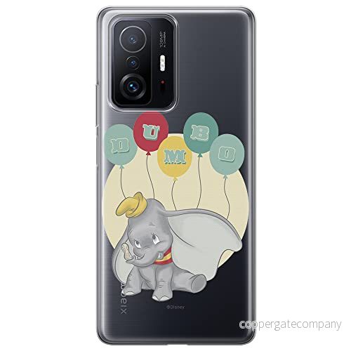 ERT GROUP mobiltelefonfodral för Xiaomi 11T 5G / PRO originalt och officiellt licensierat Disney mönster Dumbo 003 optimalt anpassad till formen på mobiltelefonen, gedeeltelijk transparant 5904805552151