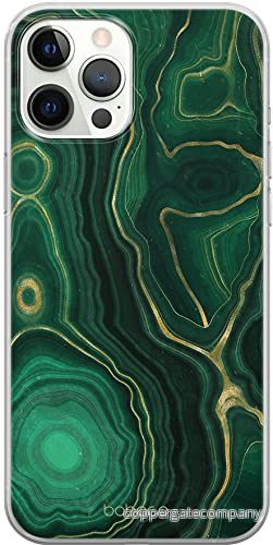 ERT GROUP mobiltelefonfodral för Apple Iphone 12/12 PRO originalt och officiellt licensierat Babaco mönster Marble 001 Vit anpassad till formen på mobiltelefonen, fodral tillverkad av TPU plast 5903932012828