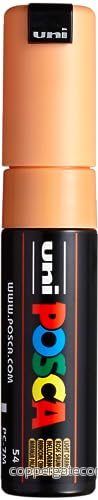 UNI ball 181329 markör POSCA med bred rund spets, ljusorange 4902778228364