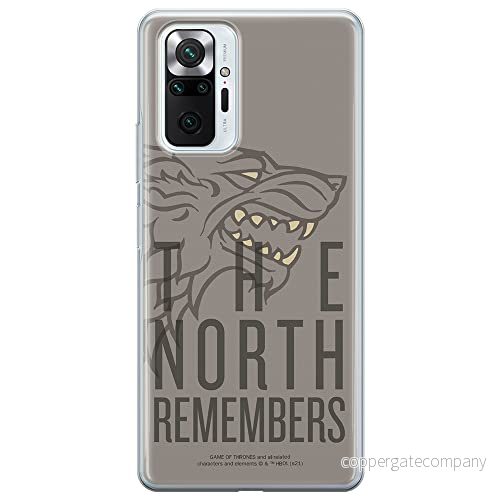ERT GROUP mobiltelefonfodral för Xiaomi REDMI NOTE 10 PRO originalt och officiellt licensierat Game od Thrones mönster of 013, fodral tillverkad av TPU plast 5903932681666
