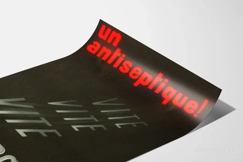 Vintage reklamposter Vitargyl antiseptisk - Bild 3