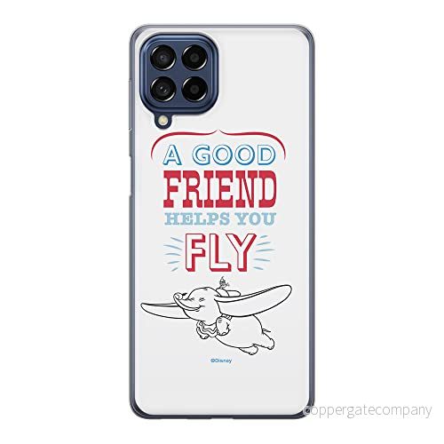 ERT GROUP mobiltelefonfodral för Samsung M53 5G originalt och officiellt licensierat Disney mönster Dumbo 004 optimalt anpassad till formen på mobiltelefonen, fodral tillverkad av TPU plast 5905511380533