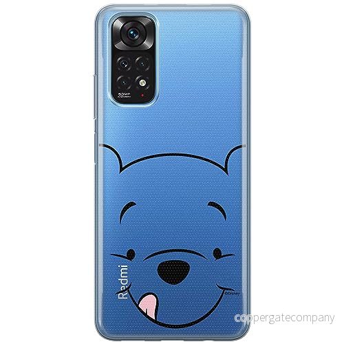 ERT GROUP mobiltelefonfodral för Xiaomi REDMI NOTE 11T/ 11S 5G/ POCO M4 PRO 5G originalt och officiellt licensierat Disney mönster Winnie the Pooh & Friends 045, gedeeltelijk transparant 5905795043179