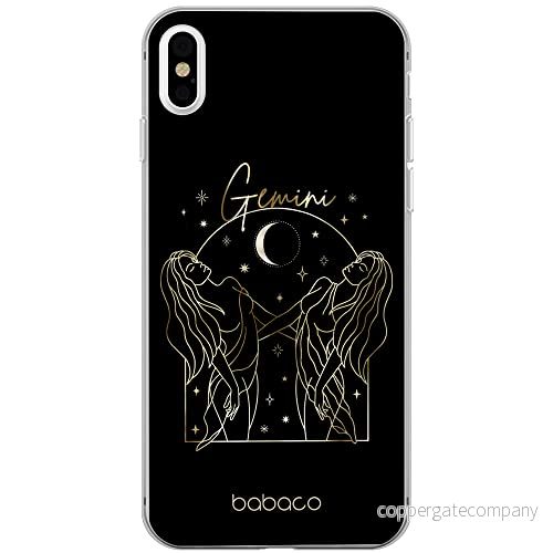 ERT GROUP mobiltelefonfodral för Apple Iphone XS Max originalt och officiellt licensierat Babaco mönster Zodiac Woman 003 Vit anpassad till formen på mobiltelefonen, fodral tillverkad av TPU plast 5903932224900