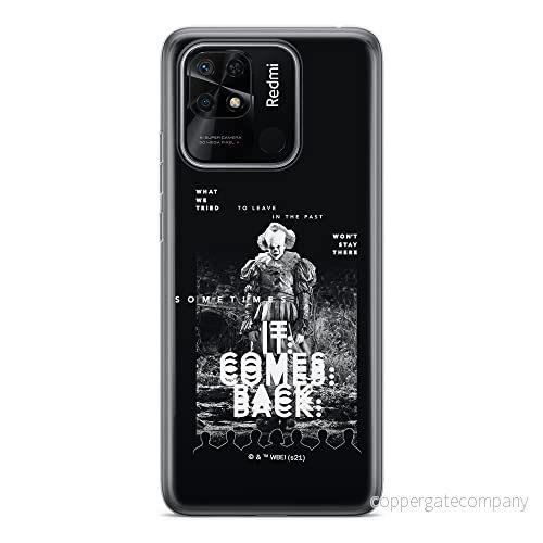 ERT GROUP mobiltelefonfodral för Xiaomi REDMI 10C originalt och officiellt licensierat Horror mönster It 017 optimalt anpassad till formen på mobiltelefonen, fodral tillverkad av TPU plast 5905511551162