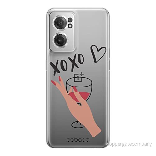 ERT GROUP mobiltelefonfodral för Oneplus NORD CE 2 originalt och officiellt licensierat Babaco mönster XOXO 001 optimalt anpassad till formen på mobiltelefonen, gedeeltelijk transparant 5905511290023