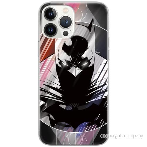 ERT GROUP mobiltelefonfodral för Huawei P30 originalt och officiellt licensierat DC mönster Batman 010 Vit optimalt anpassad till formen på mobiltelefonen, fodral tillverkad av TPU plast 5903040817254