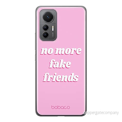 ERT GROUP mobiltelefonfodral för Xiaomi 12 LITE originalt och officiellt licensierat Babaco mönster 90's Girl 005 optimalt anpassad till formen på mobiltelefonen, fodral tillverkad av TPU plast 5905511504243