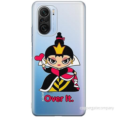 ERT GROUP mobiltelefonfodral för Xiaomi MI 11i/ REDMI K40/K40 PRO/POCO F3/ F3 PRO originalt och officiellt licensierat Disney mönster Queen of Hearts 001, gedeeltelijk transparant 5905511888503