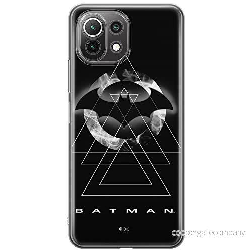 ERT GROUP mobiltelefonfodral för Xiaomi 11 LITE 4G/5G originalt och officiellt licensierat DC mönster Batman 009, fodral tillverkad av TPU plast 5903932728767