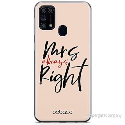 ERT GROUP mobiltelefonfodral för Samsung A31 originalt och officiellt licensierat Babaco mönster Mrs Right 001 optimalt anpassad till formen på mobiltelefonen, fodral tillverkad av TPU plast 5904805049071