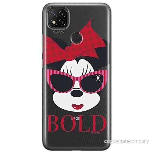 ERT GROUP mobiltelefonfodral för Xiaomi REDMI 9C originalt och officiellt licensierat Disney mönster Minnie 045 optimalt anpassad till formen på mobiltelefonen, gedeeltelijk transparant 5903040276662