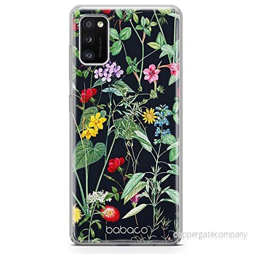 ERT GROUP mobiltelefonfodral för Samsung A41 originalt och officiellt licensierat Babaco mönster Flowers 041 optimalt anpassad till formen på mobiltelefonen, fodral tillverkad av TPU plast 5905131312488