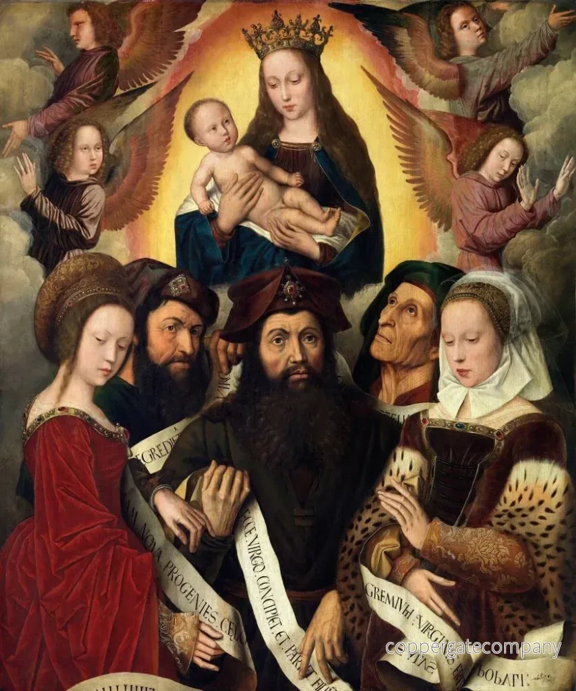 Målning Deipara Vierge - Ambrosius Benson | Konsttryck - Bild 2