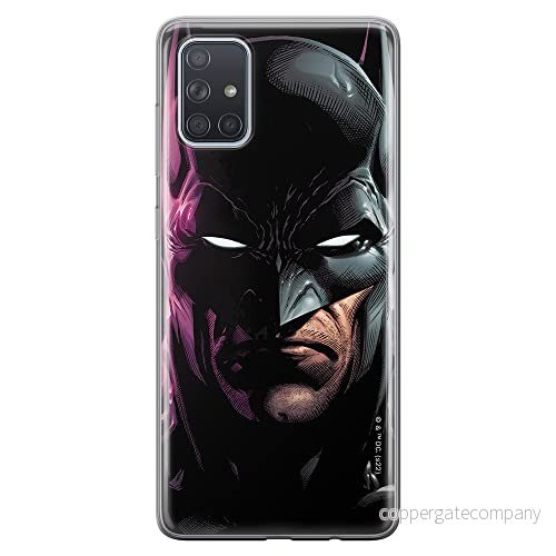 ERT GROUP mobiltelefonfodral för Samsung A71 originalt och officiellt licensierat DC mönster Batman 070 optimalt anpassad till formen på mobiltelefonen, fodral tillverkad av TPU plast 5905131526946
